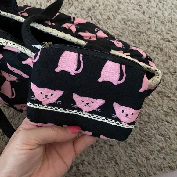 Cat bag with zip closure - Picture 4 of 7